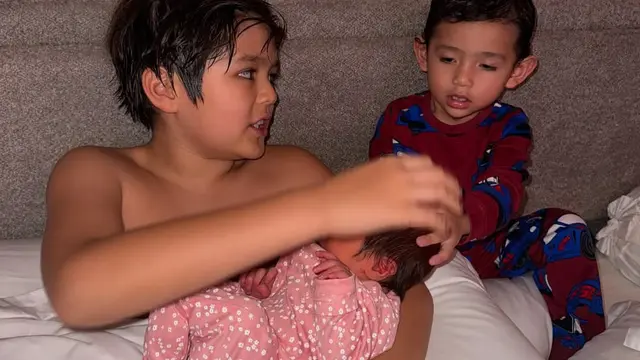 Momen El Barack Sedih Tak Bisa Dampingi Jedar Melahirkan, Respons Vincent Verhaag Jadi Sorotan (instagram/inijedar).