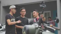 Katros Garage Siap Kustom Honda Beat Milik Gibran Rakabuming