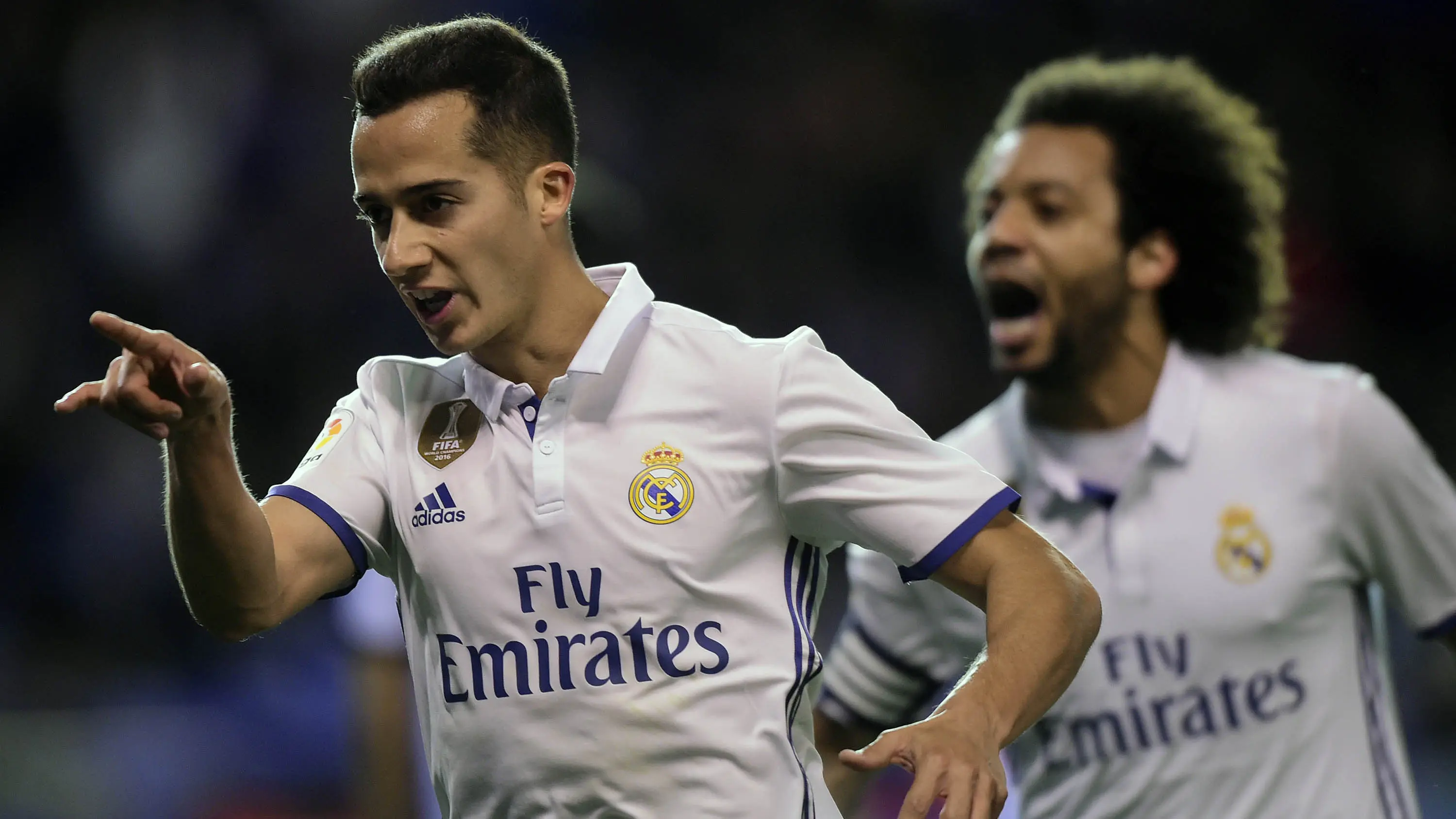 Lucas Vazquez merupakan pemain yang banyak memberikan kontribusi positif untuk Real Madrid. (AFP/Miguel Riopa)