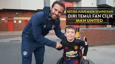 Juan Mata Membahagiakan Fan Difabel MU