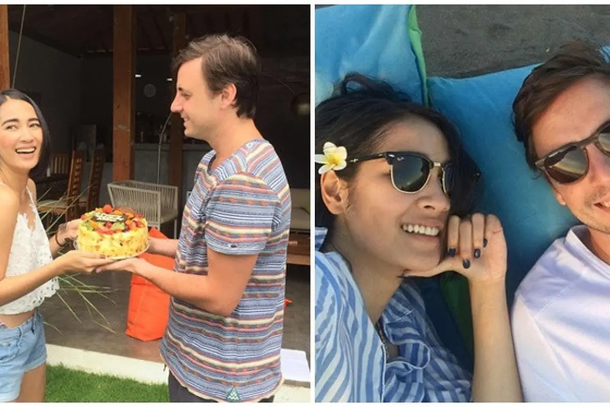 Momen Kemesraan Niken Anjani dan Pacar Bulenya yang Selalu Romantis Abis