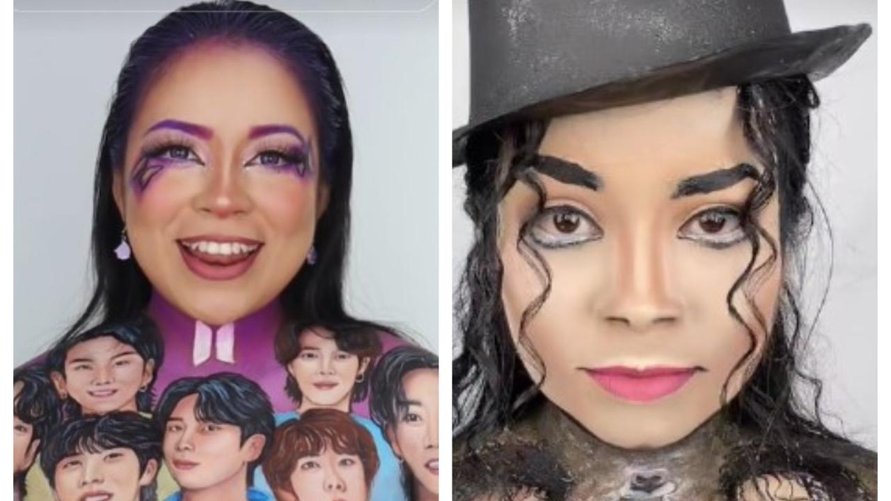 Jadikan Badan Sebagai Kanvas, Hasil Lukis Wanita Ini Bikin Warganet Terpukau