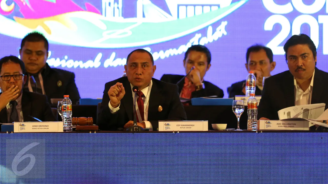 20170108-Ketua PSSI Edy Rahmayadi Pimpin Kongres PSSI 2017-Bandung