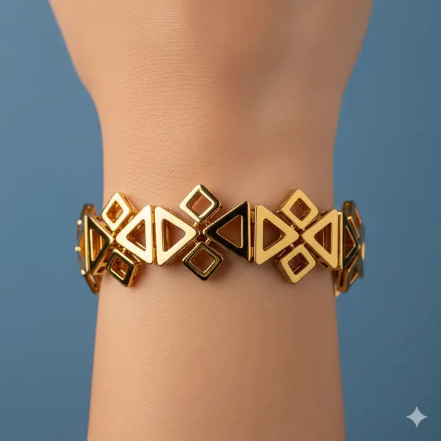 Gelang Emas 22K Cocok untuk Acara Spesial.
