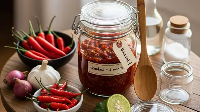 Cara Menyimpan Sambal agar Tahan Lama