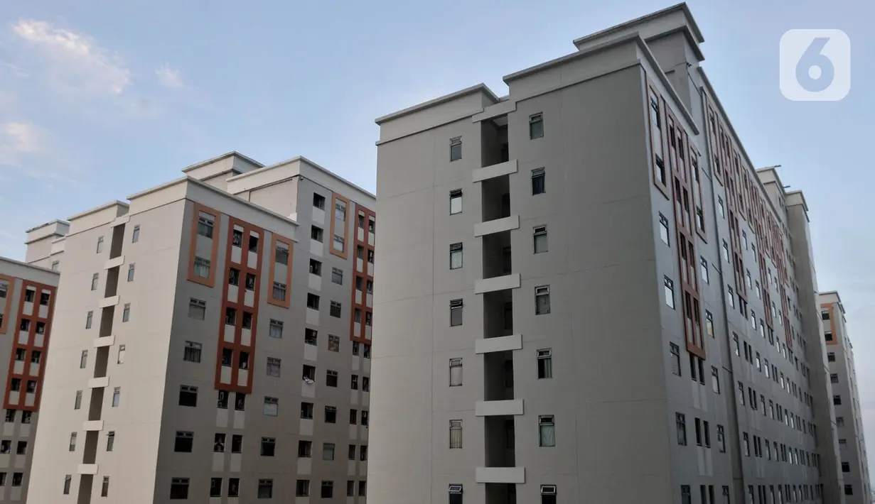 Deretan unit apartemen di Jakarta, Kamis (30/1/2020). Berdasarkan laporan riset Colliers International soal Pasar Properti Jakarta, tingkat serapan penjualan apartemen di Jakarta pada kuartal IV-2019 rata-rata mengalami penurunan sekitar 2 persen ke level 87,2 persen. (merdeka.com/Iqbal S Nugroho)