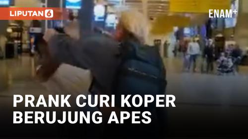 VIDEO: Prank Curi Koper di Bandara Berakhir Buruk