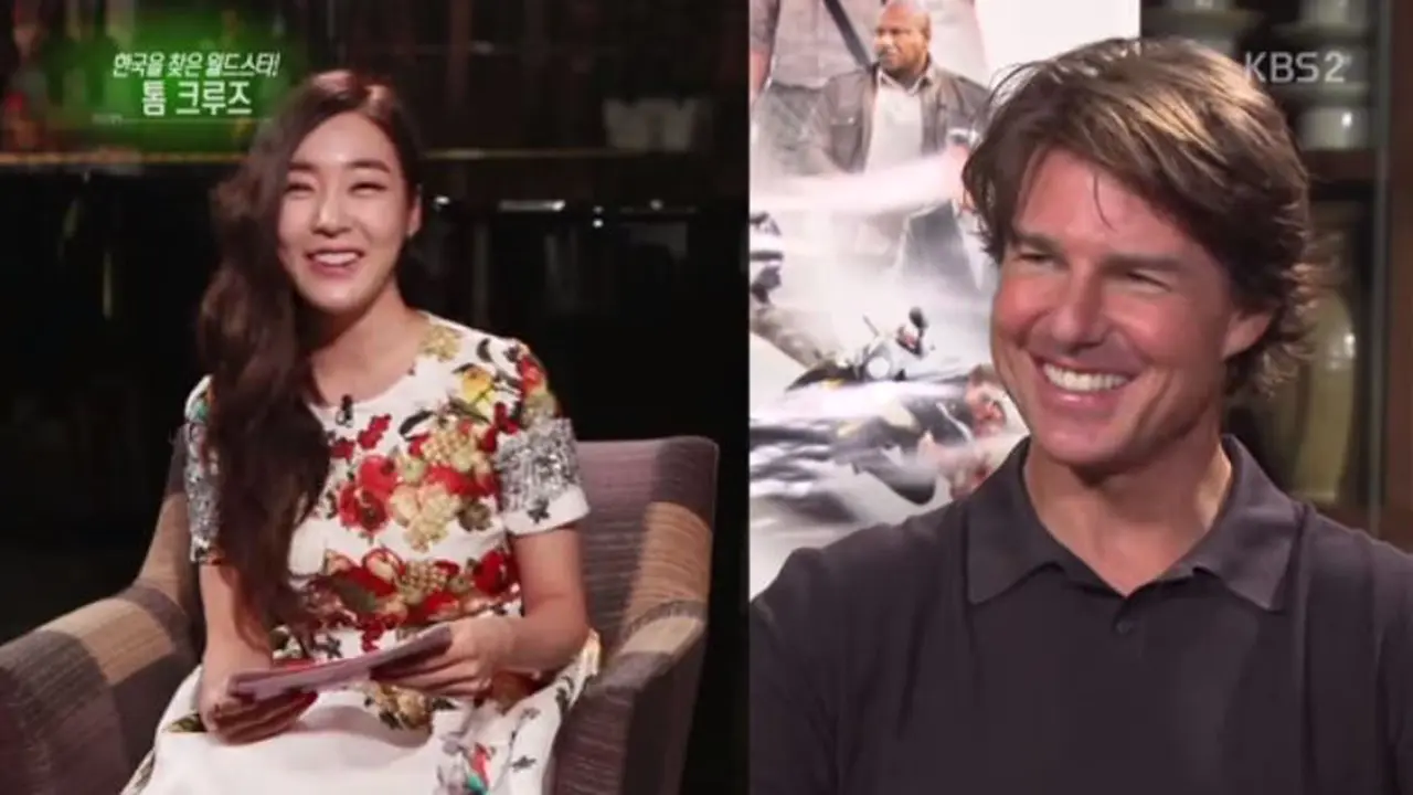 Tiffany Girls' Generation dan Tom Cruise