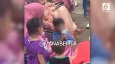 Beredar viral sebuah video seorang Ibu memberikan rokok kepada anak balitanya.