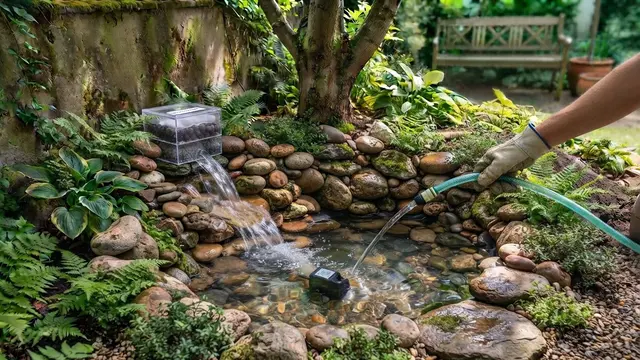 Cara Membuat Kolam Mini yang Tidak Cepat Kotor