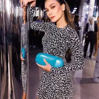 Luna Maya menghadiri peragaan Michael Kors F/W23 di NYFW. Ini merupakan kali kedua ua jadi tamu spesial. @lunamaya.