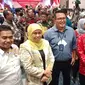 Khofifah pada acara Misi Dagang dan Investasi di Kota Makassar. (Istimewa)