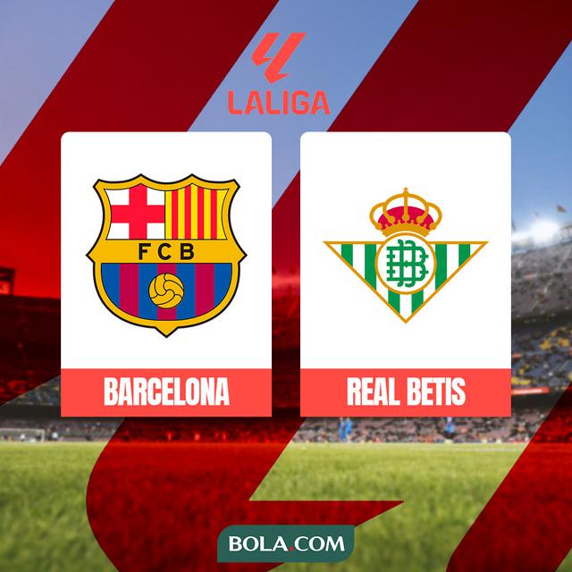 Liga Spanyol - Barcelona Vs Real Betis
