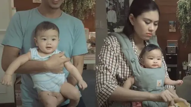 Perdana Asuh Si Kembar Tanpa Babysitter, Ini 7 Potret Perjuangan Syahnaz Sadiqah