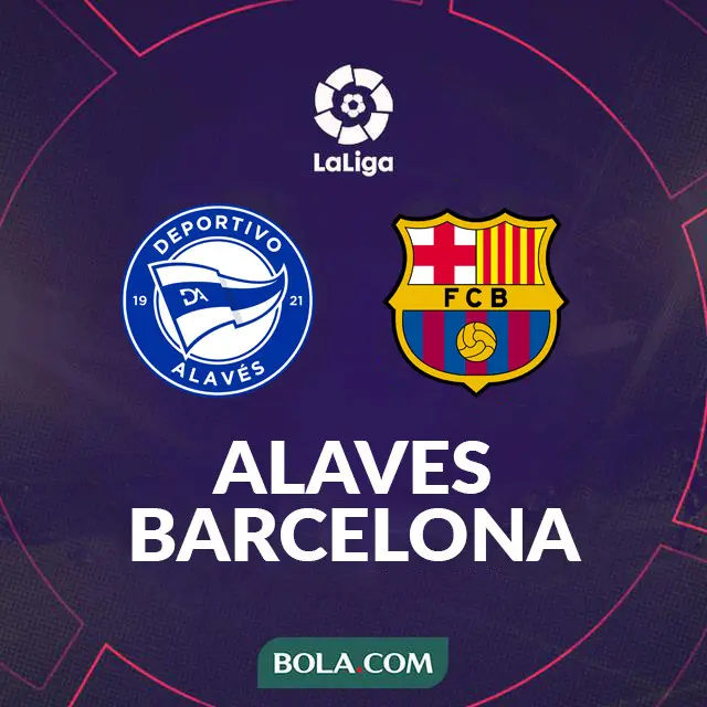 La-Liga Alaves Vs Barcelona