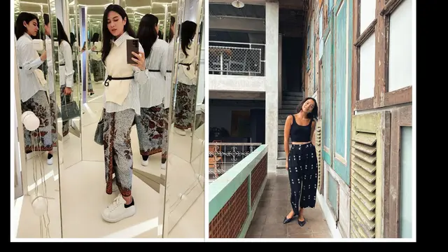 Adu Gaya Dian Sastro versus Putri Marino Saat Berkain, 2 Bintang Serial Gadis Kretek