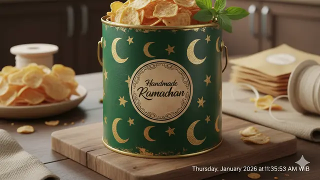 Ide Hampers Snack Kiloan Packing Sendiri untuk Ramadhan 2026. AI