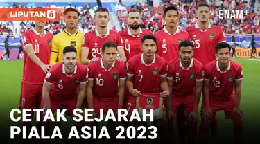 Indonesia Cetak Sejarah Lolos ke Babak 16 Besar Piala Asia 2023