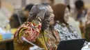 Menteri Hak Asasi Manusia (HAM) Natalius Pigai menyampaikan Kementerian HAM dan Komisi Nasional (Komnas) HAM mempunyai tugas berbeda. (merdeka.com/Arie Basuki)
