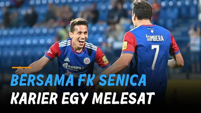 Karier Egy Maulana Vikri melesat sepanjang tiga laga bersama FK Senica (Slovakia) musim ini.