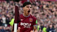 Pemain West Ham Mateus Fernandes diincar Manchester United (AFP)