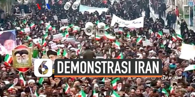 VIDEO: Gelombang Demo di Iran, Ini Reaksi Amerika
