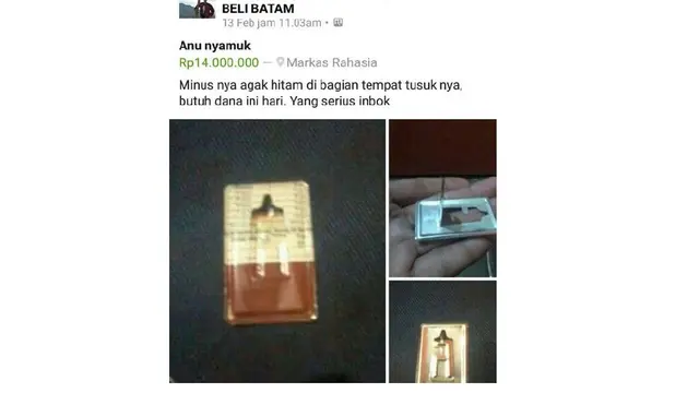 Postingan Jualan Online Ini Dijamin Malah Bikin Ketawa Ngakak Daripada Ingin Membelinya
