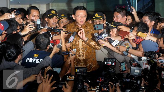 20160510- Gubernur DKI Jakarta Basuki Tjahaja Purnama Ahok di KPK-Jakarta-Helmi Afandi