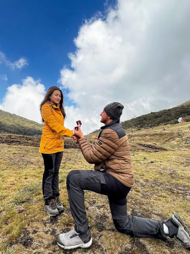 Nathalie Holscher dan Ladislao Camara. (Foto: Dok. Instagram @nathalieholscher)