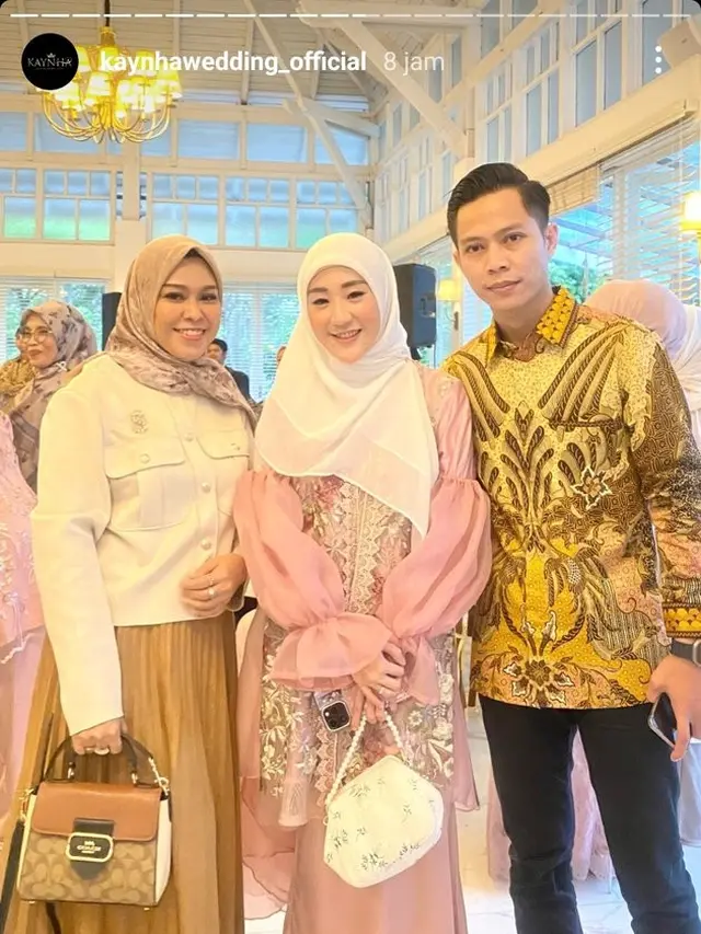 7 Potret Larissa Chou di Pernikahan Nadya Mustika, dari Sahabat Kini Jadi Kakak Ipar