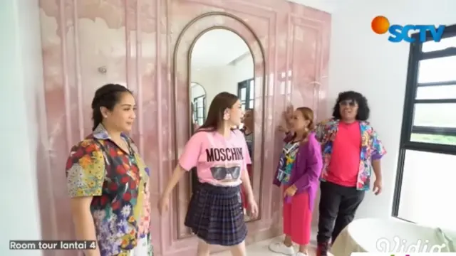 Potret rumah Nagita Slavina (Youtube/SCTV)