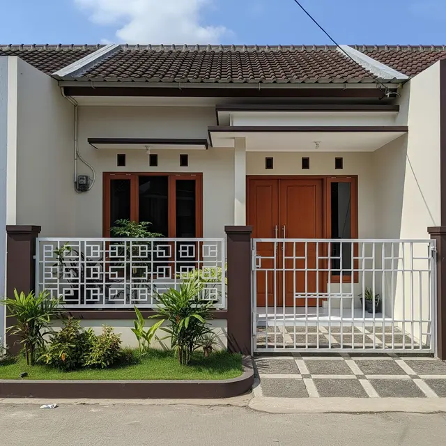 6 Pagar Minimalis yang Tetap Memberi Privasi tanpa Terlihat Tertutup, Inspirasi Fasad Elegan