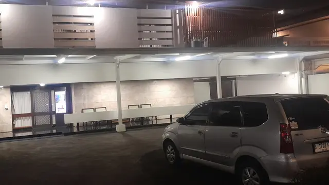 Rumah dinas Menteri Pertanian (Mentan) Syahrul Yasin Limpo (SYL) di Widya Chandra, Jakarta Selatan terpantau sepi