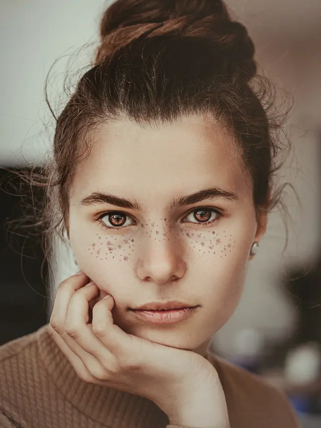 [Fimela] ilustrasi menyentuh wajah