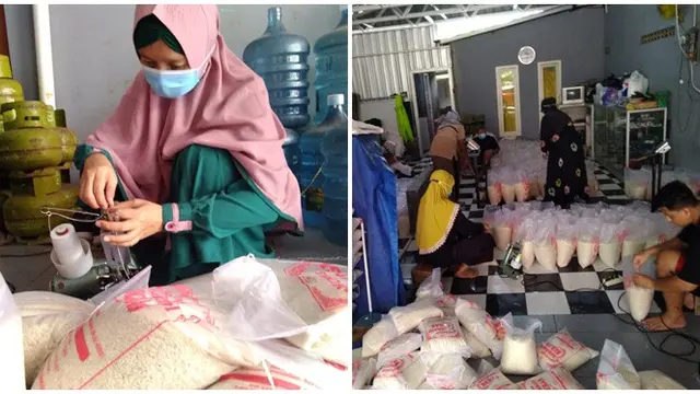 Aksi Komunitas Berbagi Beras, Salurkan Beras ke Warga Hingga Pelosok Jogja