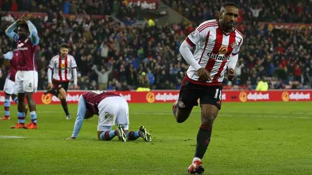 Dua Gol Defoe ke Gawang Villa Jadikan Ia Pemain Terbaik Pekan Ini