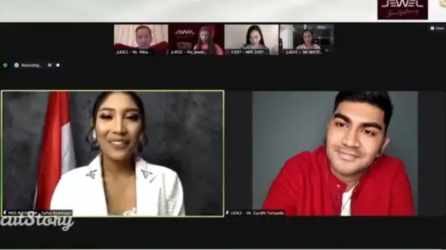 Gandhi Fernando Jadi Juri di Kontes Kecantikan Miss Earth 2020