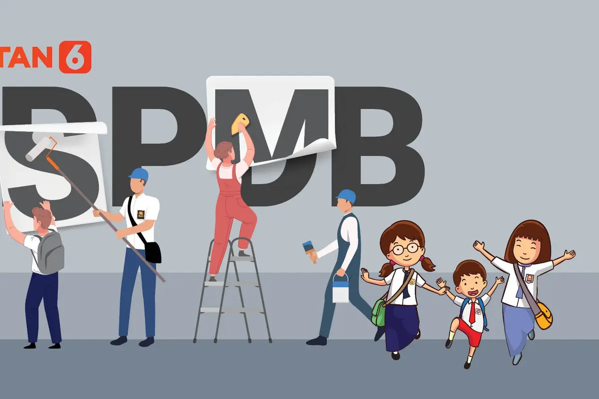 Banner Grafis Bocoran PPDB 2025 Diubah Jadi SPMB