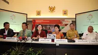 Menko PMK Puan Maharani memimpin rapat koordinasi tingkat menteri untuk membahas persiapan Asian Games 2018, Senin (20/2/2017). (dok. Kemenpora)