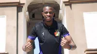 Ousmane Fane bakal jadi kekuatan baru Persik di BRI Liga 1 2024/2025.(Bola.com/Gatot Sumitro)