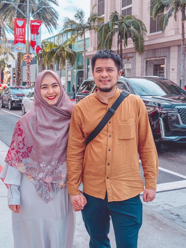 8 Potret Oki Setiana Dewi dan Keluarga saat di Los Angeles, Kerja Sekaligus Liburan