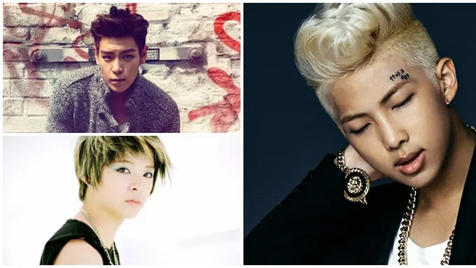 [Bintang] Amber, TOP dan Rap Monster 