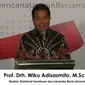 Prof drh Wiku Adisasmito, M.Sc, Ph.D, Direktur Direktorat Kemitraan dan Inkubator Bisnis Universitas Indonesia, dalam konferensi pers BNPB di Jakarta, Minggu (22/3).