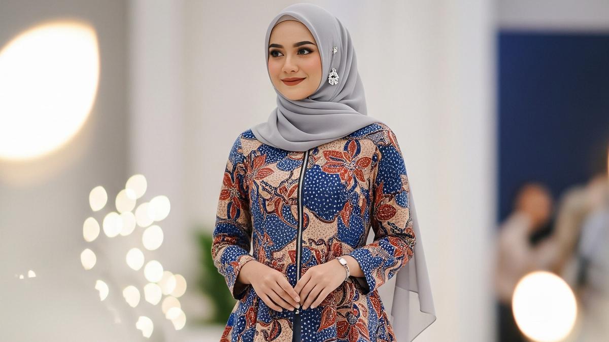 10 Inspirasi Model Tunik Batik Resleting Depan Terbaru 2025 yang Wajib Masuk Koleksi