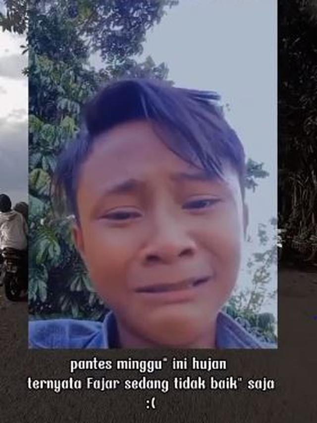 6 Potret Fajar yang Viral Karena Cintanya Tak Dihargai, Cowok Asal Gorontalo