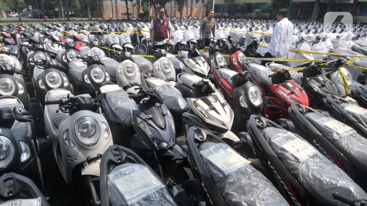 Bareskrim Polri Ungkap Kasus Penggelapan dan Penadahan Motor Jaringan Internasional