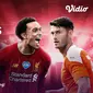 Laga persahabatan Liverpool vs Blackpool di Vidio. (Foto: Vidio)