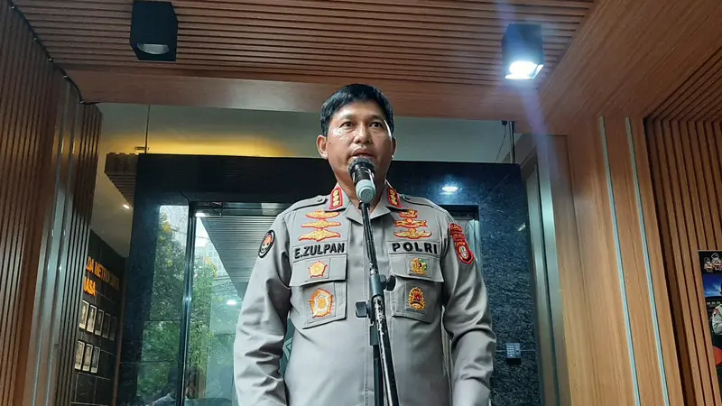 Kabid Humas Polda Metro Jaya Kombes Pol Endra Zulpan. (Liputan6.com/ Ady Anugrahadi)