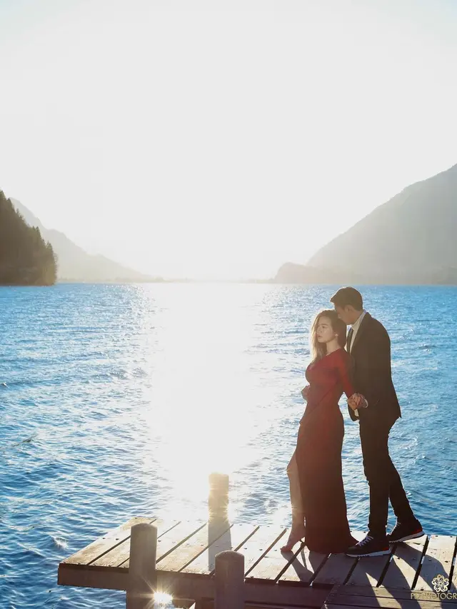 8 Potret Mesra Felicya Angelista dan Caesar Hito di Swiss, Curi Perhatian
