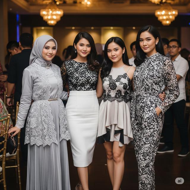 7 Inspirasi Model Baju Renda Terbaru 2025, Tampil Anggun Tanpa Berlebihan